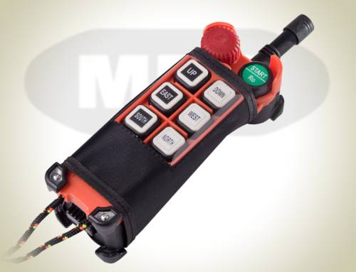 Radiocontroles con pulsadores simple efecto